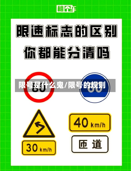 限号是什么鬼/限号的规则