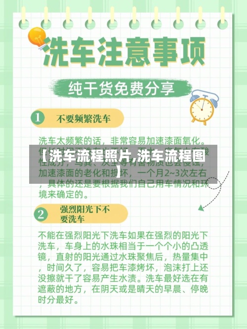 【洗车流程照片,洗车流程图】