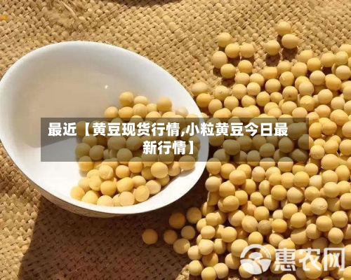 最近【黄豆现货行情,小粒黄豆今日最新行情】