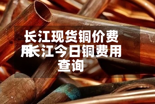 长江现货铜价费用/长江今日铜费用查询-第2张图片