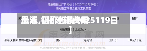 最近【福建铝费用上涨,铝价行情2025119日】