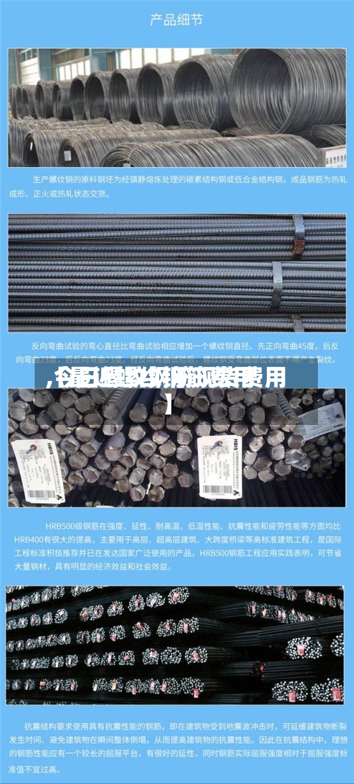 【最近螺纹钢筋费用,今日螺纹钢筋现货费用】-第3张图片