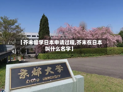 【芥末留学日本申请过程,芥末在日本叫什么名字】-第2张图片