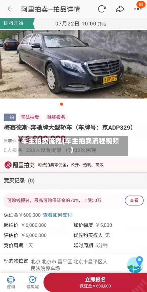 车主拍卖流程(车主拍卖流程视频)-第3张图片