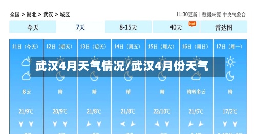 武汉4月天气情况/武汉4月份天气-第3张图片