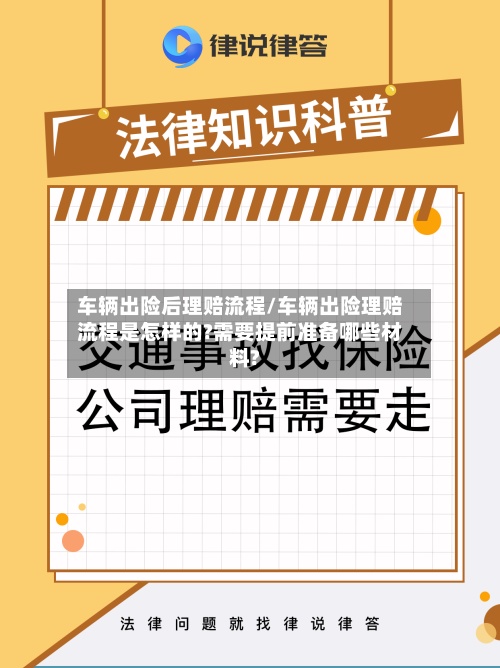 车辆出险后理赔流程/车辆出险理赔流程是怎样的?需要提前准备哪些材料?-第2张图片