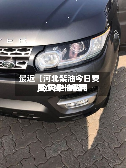最近【河北柴油今日费用,今天柴油费用多少钱一升】-第2张图片