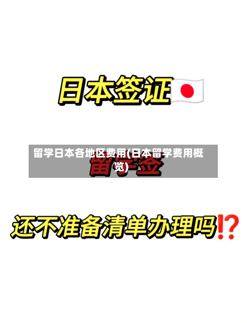 留学日本各地区费用(日本留学费用概览)-第3张图片