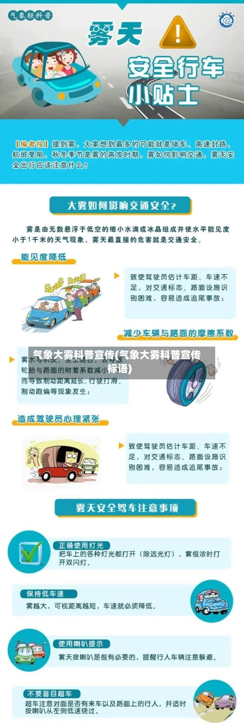 气象大雾科普宣传(气象大雾科普宣传标语)
