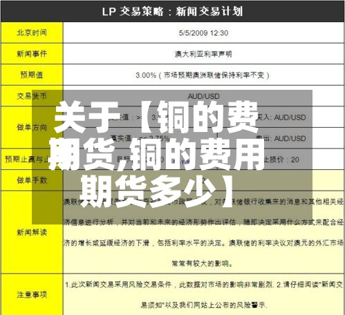 关于【铜的费用期货,铜的费用期货多少】-第3张图片
