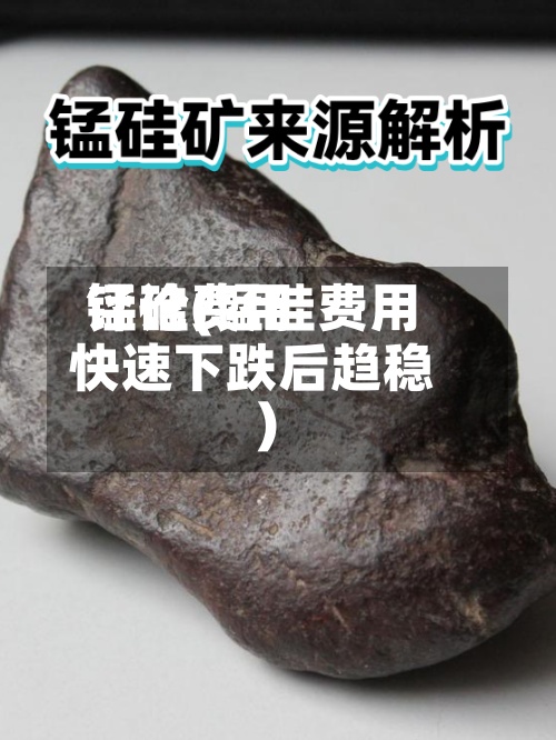 锰硅费用
评论(锰硅费用
快速下跌后趋稳)-第2张图片