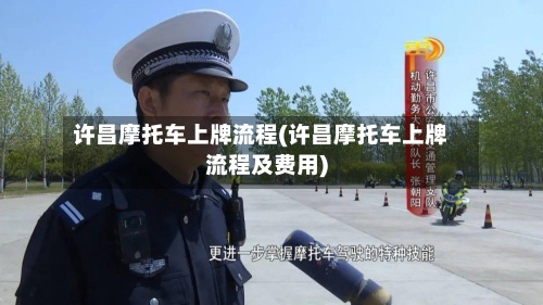 许昌摩托车上牌流程(许昌摩托车上牌流程及费用)-第3张图片