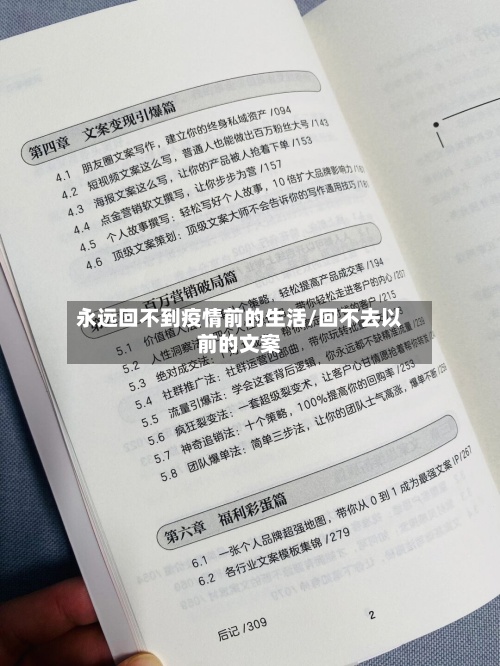 永远回不到疫情前的生活/回不去以前的文案-第3张图片