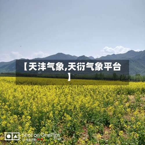 【天沣气象,天衍气象平台】