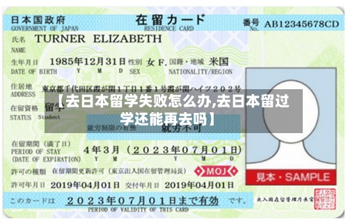 【去日本留学失败怎么办,去日本留过学还能再去吗】-第3张图片