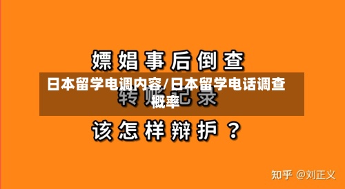 日本留学电调内容/日本留学电话调查概率