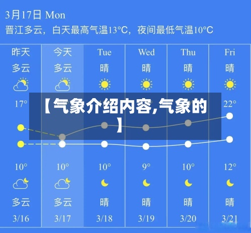 【气象介绍内容,气象的】-第3张图片