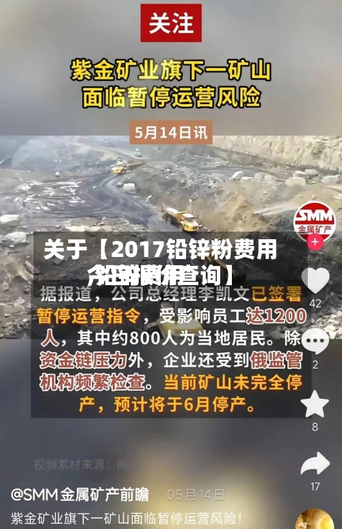关于【2017铅锌粉费用,铅锌费用今日报价查询】-第2张图片