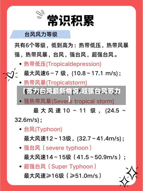 【苏力台风最新情况,超强台风苏力】-第3张图片