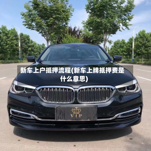 新车上户抵押流程(新车上牌抵押费是什么意思)-第2张图片