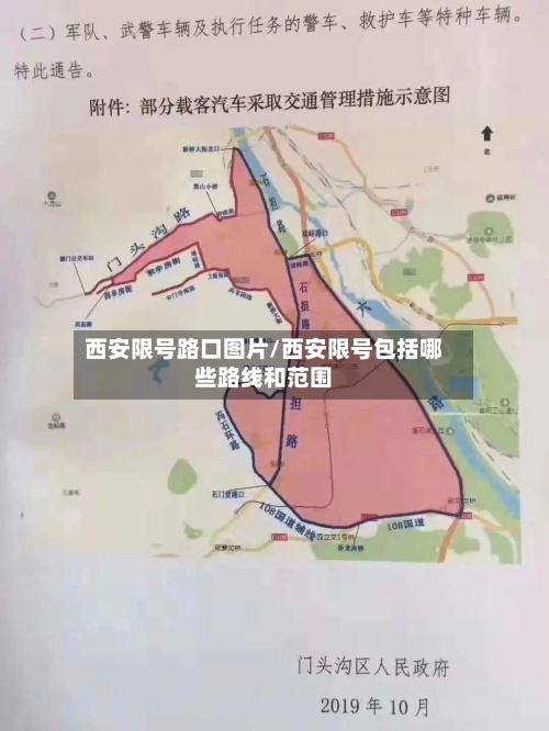西安限号路口图片/西安限号包括哪些路线和范围