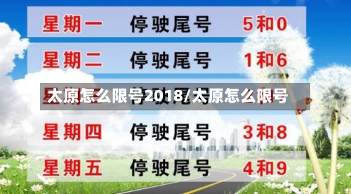 太原怎么限号2018/太原怎么限号-第2张图片