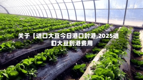 关于【进口大豆今日港口封港,2025进口大豆到港费用】