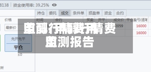 甲醇行情费用监测/甲醇行情费用监测报告