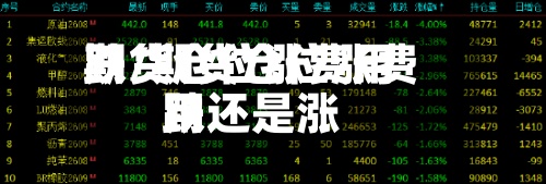 期货仓位涨费用
跌/期货仓位涨费用
跌还是涨-第3张图片