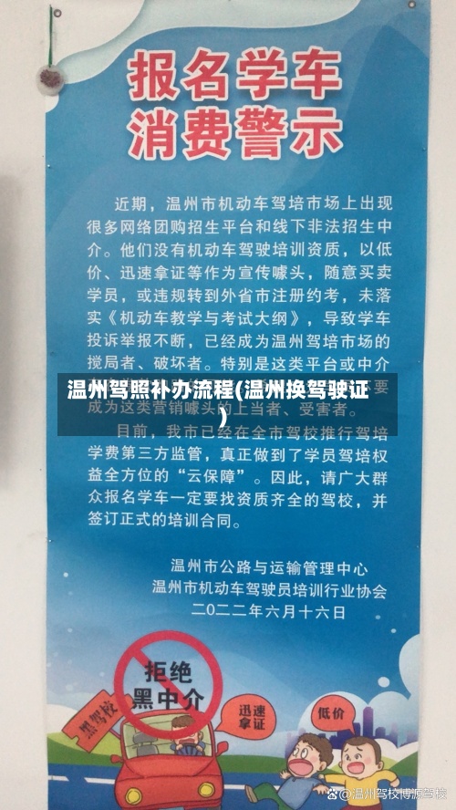 温州驾照补办流程(温州换驾驶证)