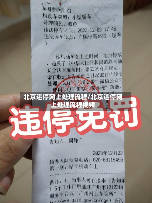 北京违停网上处理流程/北京违停网上处理流程视频-第3张图片
