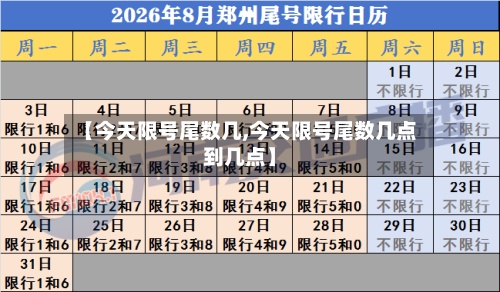 【今天限号尾数几,今天限号尾数几点到几点】-第2张图片