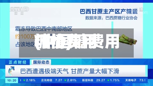糖价费用
(中国糖费用
行情)-第3张图片