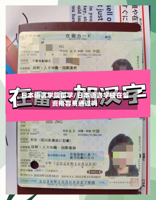 日本语言学院留学/日本语言学校在留资格容易通过吗-第2张图片