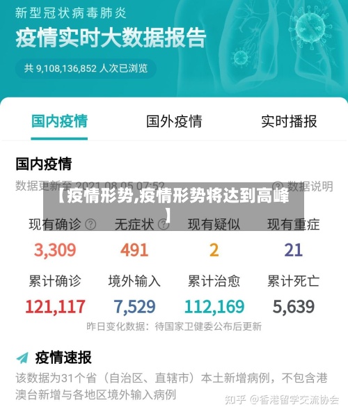 【疫情形势,疫情形势将达到高峰】-第2张图片