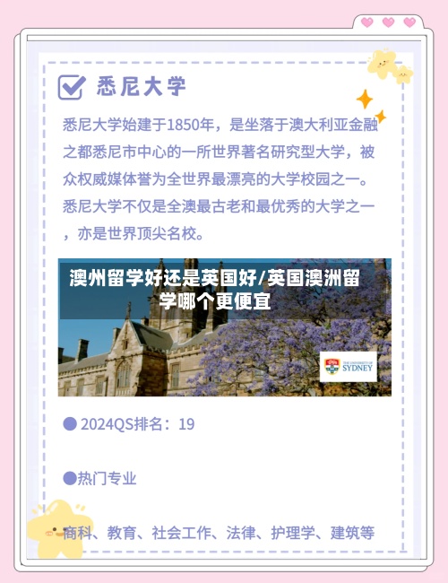 澳州留学好还是英国好/英国澳洲留学哪个更便宜-第2张图片