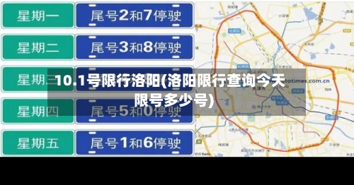 10.1号限行洛阳(洛阳限行查询今天限号多少号)