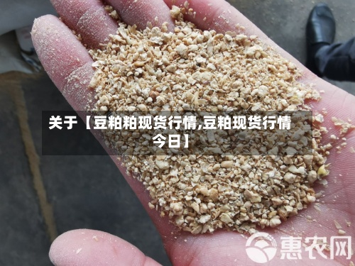 关于【豆粕粕现货行情,豆粕现货行情今日】-第2张图片