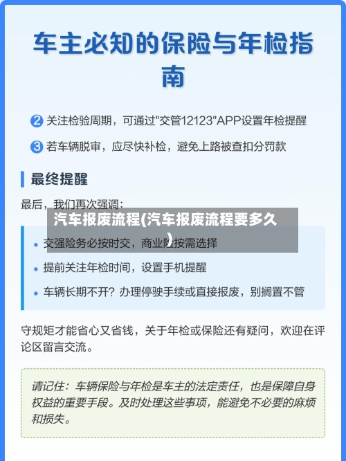 汽车报废流程(汽车报废流程要多久)-第3张图片