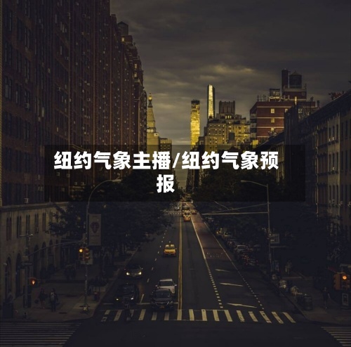 纽约气象主播/纽约气象预报