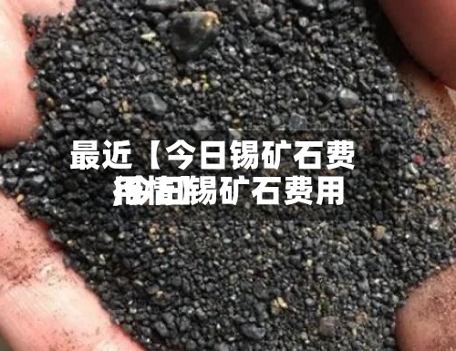 最近【今日锡矿石费用,今日锡矿石费用行情】