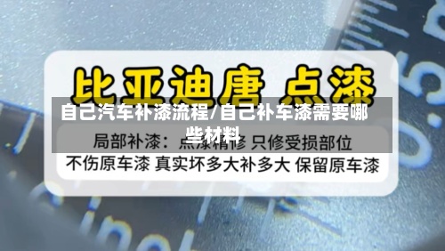 自己汽车补漆流程/自己补车漆需要哪些材料-第2张图片