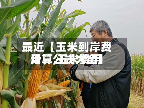 最近【玉米到岸费用
计算,玉米费用
计算公式大全】-第2张图片