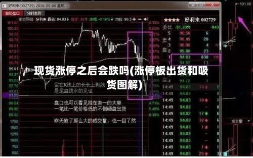 现货涨停之后会跌吗(涨停板出货和吸货图解)-第3张图片