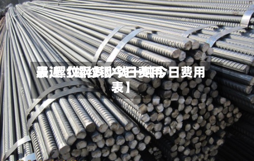 最近【螺纹钢今日费用表,螺纹钢多少钱一吨今日费用表】