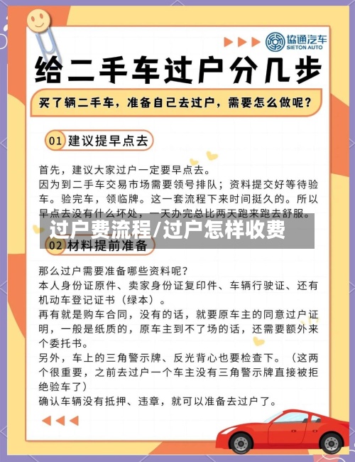 过户费流程/过户怎样收费