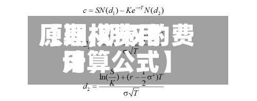 【期权费用原理,期权的费用计算公式】