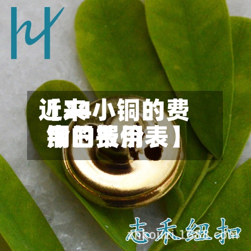 近来【24小铜的费用铜的费用今日报价表】