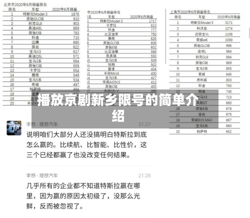 播放京剧新乡限号的简单介绍-第2张图片