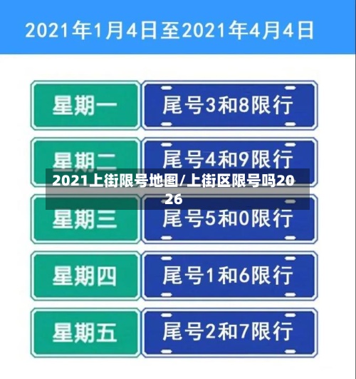 2021上街限号地图/上街区限号吗2026-第3张图片